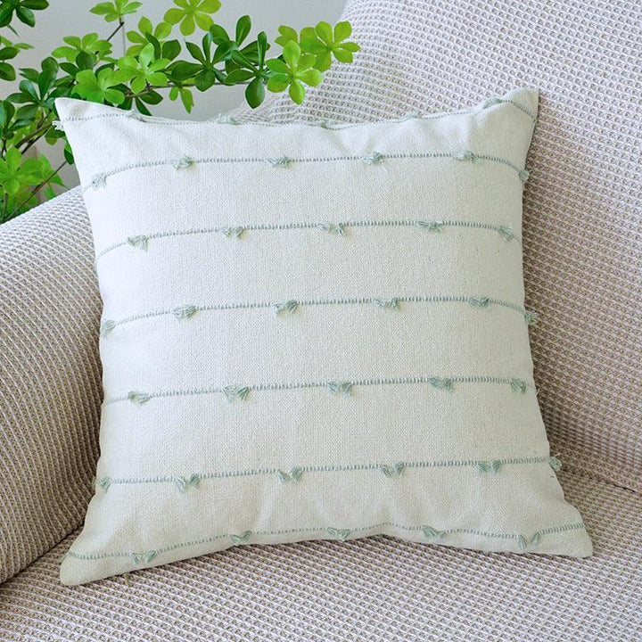 Home Fashion Simple Cotton Blype Sofa And Bed Cushions Pillow Cover