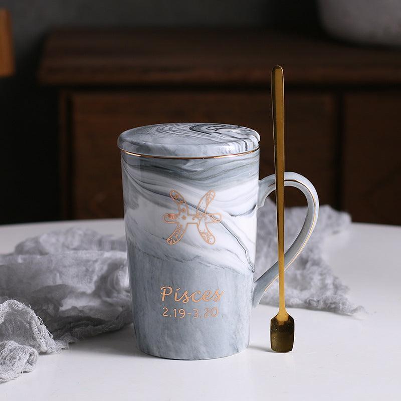 Creative INS Nordic Zodiac Ceramic Mug