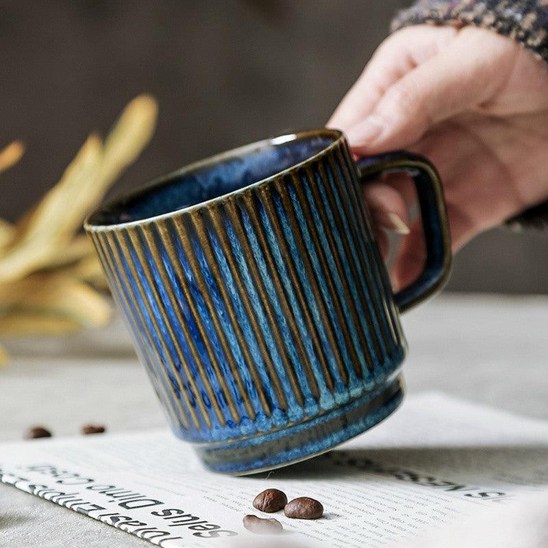 Ceramic Simple Retro Mug Couple Coffee Cup