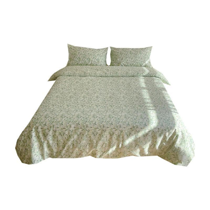 Cotton Four Piece Set Of Pastoral Style Pure Cotton Bed Sheet