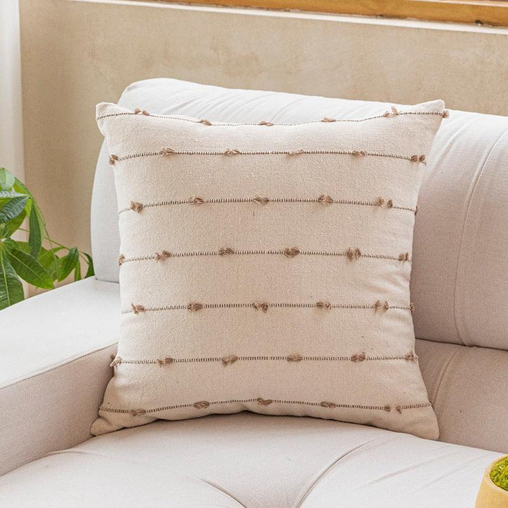 Home Fashion Simple Cotton Blype Sofa And Bed Cushions Pillow Cover