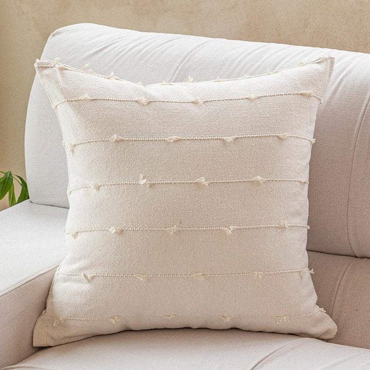 Home Fashion Simple Cotton Blype Sofa And Bed Cushions Pillow Cover