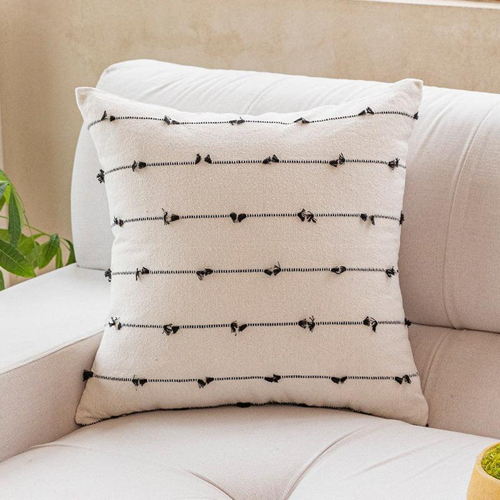 Home Fashion Simple Cotton Blype Sofa And Bed Cushions Pillow Cover