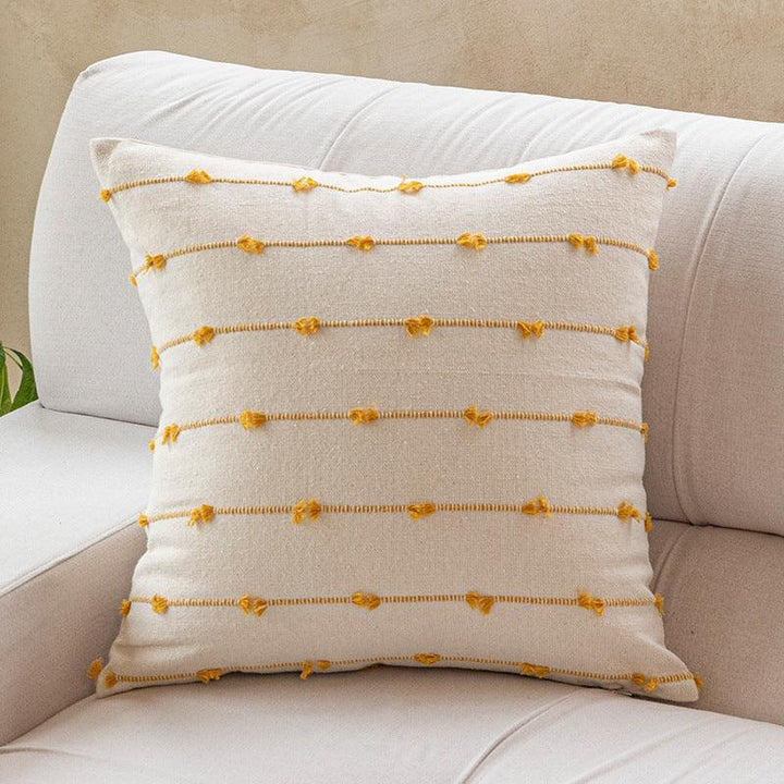 Home Fashion Simple Cotton Blype Sofa And Bed Cushions Pillow Cover